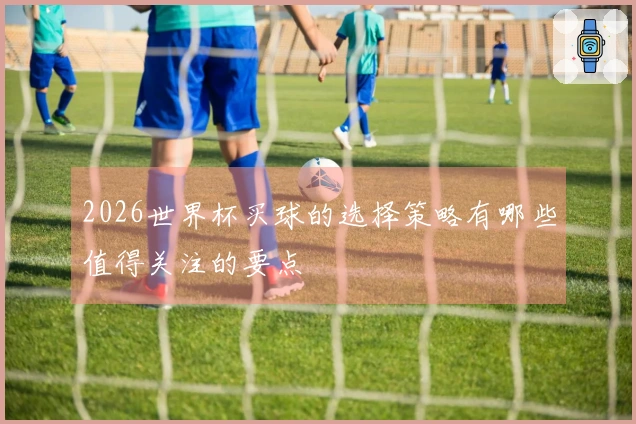 2026世界杯买球的选择策略有哪些值得关注的要点