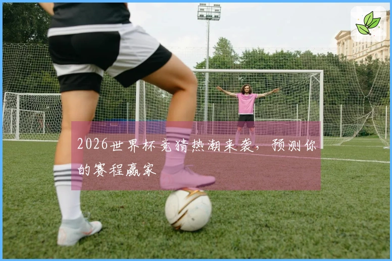 2026世界杯竞猜热潮来袭，预测你的赛程赢家