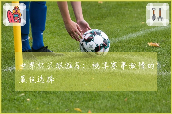 世界杯买球推荐：畅享赛事激情的最佳选择